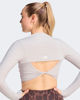 Immagine di ADIDAS - COPRISPALLE DA ALLENAMENTO PRIMELIFT ESSENTIALS CONTOUR GRIGIO ROSATO DA DONNA - KD2217