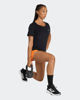 Immagine di ADIDAS - T-SHIRT MEZZA MANICA ESSENTIALS SCOOP NECK  NERA DA DONNA -  JY5605