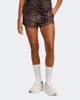 Immagine di ADIDAS - SHORT AOP 3S WV LEOPARDATI MARRONE E NERO DA DONNA,  JZ0199