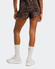 Immagine di ADIDAS - SHORT AOP 3S WV LEOPARDATI MARRONE E NERO DA DONNA,  JZ0199