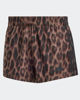 Immagine di ADIDAS - SHORT AOP 3S WV LEOPARDATI MARRONE E NERO DA DONNA,  JZ0199