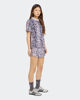Immagine di ADIDAS - SHORT AOP 3S WV LEOPARDATI ROSA E NERO DA DONNA,  KC3879