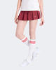 Immagine di ADIDAS - GONNA SPORTIVA COLORPOP SEASONAL ESSENTIALS CON CULOTTE INTERNA ROSSO SCURO DA DONNA - KD3372