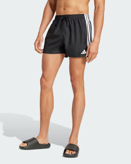 Immagine di ADIDAS -BOXER DA MARE NERO CON BANDE BIANCHE DA UOMO, JG1031