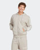 Immagine di ADIDAS -FELPA CON CAPPUCCIO FULL ZIP 3S FT FZ HD GRIGIA DA UOMO, JE6340