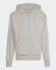Immagine di ADIDAS -FELPA CON CAPPUCCIO FULL ZIP 3S FT FZ HD GRIGIA DA UOMO, JE6340