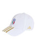 Immagine di ADIDAS -CAPPELLO DA CALCIO CON VISIERA FIGC BB BIANCO E ORO, KD1387