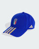 Immagine di ADIDAS -CAPPELLO DA CALCIO CON VISIERA FIGC BB BLU E ORO, KD7703