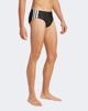 Immagine di ADIDAS -COSTUME SLIP 3S BLD TRUNK NERO CON BANDE BIANCHE DA UOMO, JN6539