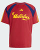 Immagine di ADIDAS - T- SHIRT MEZZA MANICA HOUSE OF TIRO NATIONS PACK   ROSSO SCURO CON DETTAGLI BLU E GIALLI DA UOMO,  KC5653