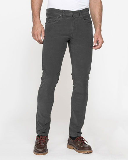 Immagine di CARRERA - PANTALONE GRIGIO 5 TASCHE COTONE ELASTICIZZATO SLIM FIT