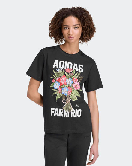 Immagine di T-SHIRT MM FARM FLOWERS BLACK