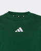 Immagine di ADIDAS - T-SHIRT MEZZA MANICA JUNIOR ( 7-16 ANNI) VERDE CON BANDE BIANCHE ESSENTIALS 3-STRIPES COTTON TEE, KY8026