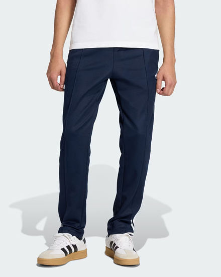 Immagine di ADIDAS -PANTALONE TUTA BECKENBAUER BLU CON DETTAGLI BIANCHI DA UOMO, KE3529