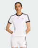 Immagine di ADIDAS -T-SHIRT MEZZA MANICA SLIM 3 STRISCE BIANCA DA DONNA, KD3683