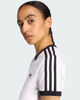 Immagine di ADIDAS -T-SHIRT MEZZA MANICA SLIM 3 STRISCE BIANCA DA DONNA, KD3683