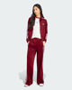 Immagine di ADIDAS -PANTALONE TUTA FIREBIRD CLASSIC  ROSSO SCURO CON DETTAGLI BIANCHI DA DONNA, KS4794