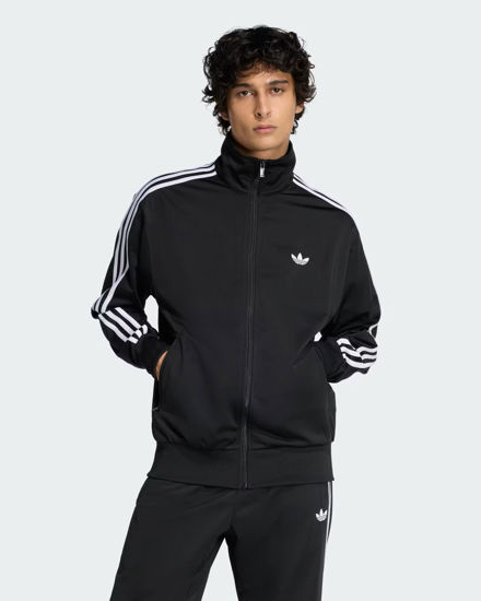 Immagine di ADIDAS - GIACCA SPORTIVA FIREBIRD FULL ZIP NERA CON DETTAGLI BIANCHI DA UOMO, KD8312