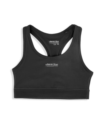 Immagine di WAIKIKI RUN -TOP SPORTIVO NERO DA DONNA - RAMONA