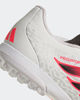 Immagine di ADIDAS -SCARPA DA CALCETTO PREDATOR CLUB  BIANCA CON DETTAGLI ROSA FLUO, NERI E GRIGI  DA UOMO, IH2115