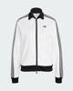 Immagine di ADIDAS - FELPA BECKENBAUER FULL ZIP BIANCA  CON DETTAGLI NERI DA DONNA, KV9565