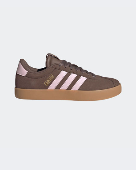 Immagine di ADIDAS - SNEAKERS VL COURT 3.0 MARRONE CON DETTAGLI ROSA DA DONNA,  IH6516