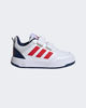 Immagine di ADIDAS - SNEAKERSK BABY TENSAUR SPORT 3.0 CF TD BIANCHE CON DETTAGLI BLU E ROSSI DAL 22 AL 27, KI1780
