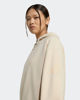 Immagine di ADIDAS - GIACCA DA ALLENAMENTO CON CAPPUCCIO FULL ZIP SOFT LUX HOODIE BEIGE DA DONNA,  KF8339