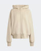 Immagine di ADIDAS - GIACCA DA ALLENAMENTO CON CAPPUCCIO FULL ZIP SOFT LUX HOODIE BEIGE DA DONNA,  KF8339