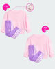 Immagine di TUTA 3S FT JOG 240 PINK-WHITE