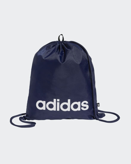 Immagine di ADIDAS - GYMSAC LINEAR BLU  CON LOGO BIANCO, IN6131