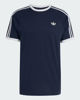 Immagine di ADIDAS - T-SHIRT MEZZA MANICA 3S TEE BLU CON DETTAGLI BIANCHI DA UOMO, KE3538