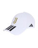Immagine di ADIDAS - CAPPELLINO DA BASEBALL JUVENTUS BIANCO CON BANDE NERE,  KR2788