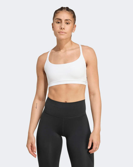 Immagine di ADIDAS - REGGISENO SPORTIVO ALL ME LIGHT SUPPORT BIANCO DA DONNA, KB1909