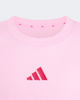 Immagine di ADIDAS - T-SHIRT JUNIOR ( 7-15 ANNI) 3S TEE 160 ROSA CON DETTAGLI FUXIA,  KQ9039