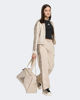 Immagine di ADIDAS - PANTALONE TUTA  JUNIOR ( 9-15 ANNI) AN 3S FT PT BEIGE CON DETTAGLI LEOPARDATI,  KC7198