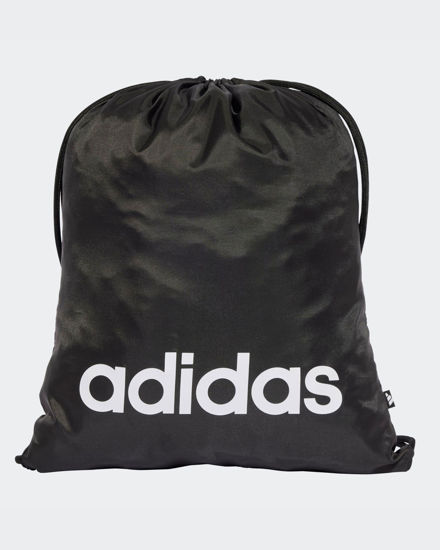 Immagine di ADIDAS - GYMSACK LINEAR NERA CON LOGO BIANCO, JE8342