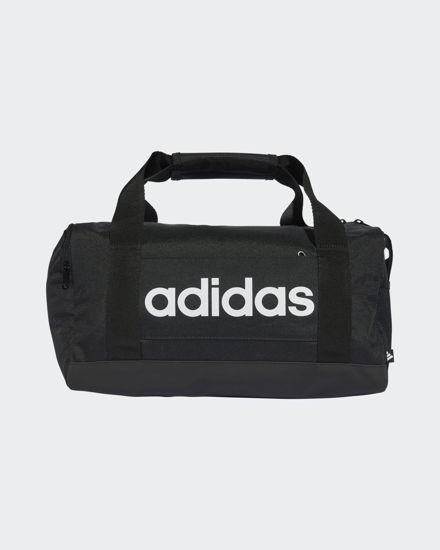 Immagine di ADIDAS - BORSONE PICCOLO LINEAR DUFF XS NERO CON DETTAGLI BIANCHI, JE8347