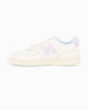 Immagine di NEW BALANCE - SNEAKERS LIFESTYLE LEATHER BIANCHE CON DETTAGLI LILLA DA DONNA, W0801G1