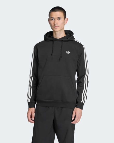 Immagine di ADIDAS - FELPA CON CAPPUCCIO 3S HD NERA CON DETTAGLI BIANCHI DA UOMO, KE3557
