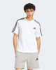 Immagine di ADIDAS -T-SHIRT MEZZA MANICA 3S SJ LC T BIANCA CON DETTAGLI NERI DA UOMO, KY4116