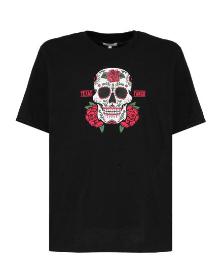Immagine di WAIKIKI RUN - T-SHIRT MEZZA MANICA NERA CON DETTAGLI GRAFICI TENERIFE DA UOMO - NETTUNO