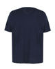 Immagine di WAIKIKI RUN - T-SHIRT MEZZA MANICA BLU SCURA CON DETTAGLI A RIGHE BLUETTE DA UOMO - NETTUNO