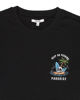 Immagine di WAIKIKI RUN - T-SHIRT MEZZA MANICA NERA CON DETTAGLI GRAFICI TENERIFE DA UOMO - NETTUNO
