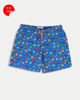 Immagine di WAIKIKI RUN - BOXER MARE JUNIOR ( 6-13 ANNI) AZZURRI CON DETTAGLI GRAFICI MULTICOLOR, PESCETTI