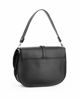 Immagine di DIVAS - Borsa sella nera in VERA PELLE - MADE IN ITALY