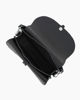 Immagine di DIVAS - Borsa sella nera in VERA PELLE - MADE IN ITALY