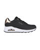 Immagine di SKECHERS - SNEAKERS UNO GOLDEN AIR NERE CON DETTAGLI CROMATI DA DONNA, 177095
