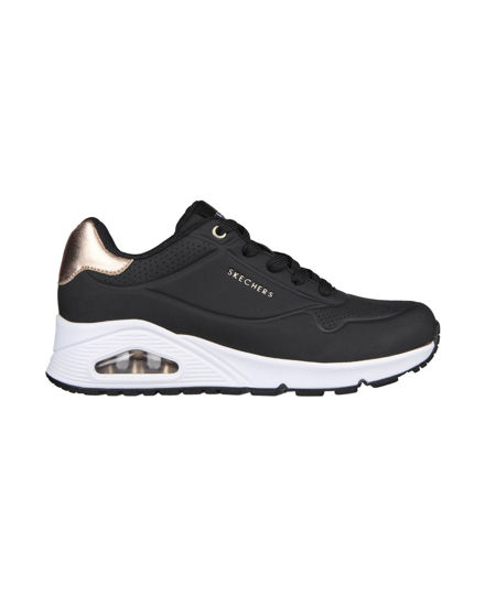 Immagine di SKECHERS - SNEAKERS UNO GOLDEN AIR NERE CON DETTAGLI CROMATI DA DONNA, 177095