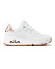 Immagine di SKECHERS - SNEAKERS UNO GOLDEN AIR BIANCA CON DETTAGLI  ORO DA DONNA, 177095